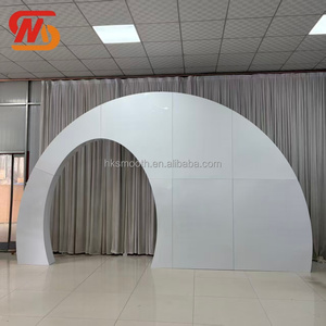 SMS Luxury New Design Large Arch <b>Stand</b> Metal <b>Backdrop</b> Flower Frame for Wedding Party Event Decoration - Product Image 4