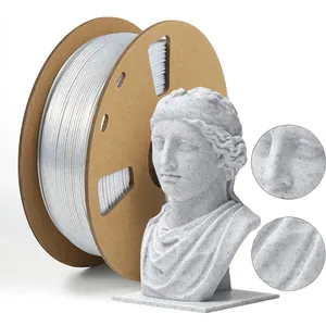 Filamen marmer PLA 1.75mm, kualitas tinggi 1kg/spool filamen printer 3d untuk penggunaan printer 3d