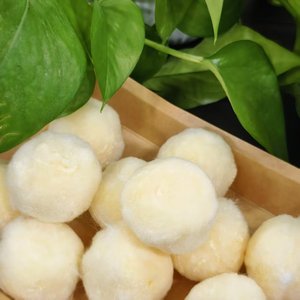 3～5ミクロンの省エネ水フィルターメディア、水槽用ファイバーボール、100％ポリエステルファイバーボール - Product Image 2