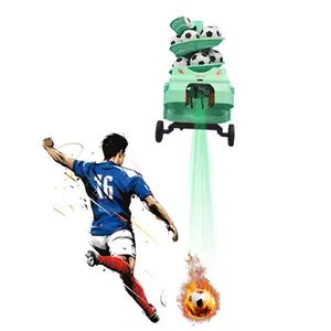 High-tech intelligent TOP selling soccer ball pitching training machine and accessories launcher football machine