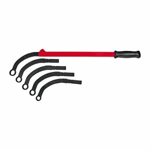 Lot de 5 clés à anneau pour écrous tendeurs de courroie 435 E/S5 Accessoires pour écrous de roue - Product Image 1