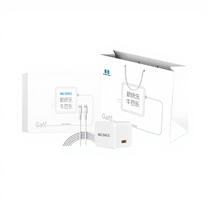 Chargeur GaN NIUBAILE 30W PD 3.0 (version boîte cadeau) Protection ignifuge Port Type-C Prise compatible EU/US/UK/AU Personnalisable - Product Image 1