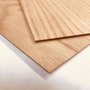 Tablero de <span class=keywords><strong>MDF</strong></span> con Chapa de Roble de 4 mm, Color <span class=keywords><strong>MDF</strong></span>, Corte Corona <span class=keywords><strong>en</strong></span> 2 Caras, 2440 mm x 1220 mm (8 x 4) - Product Image 1