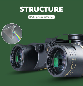 Jumelles de <span class=keywords><strong>chasse</strong></span> professionnelles étanches 7X50 à longue portée avec télescope à boussole - Product Image 5