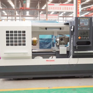 Torno de Metal de alta precisión, máquina de torno <span class=keywords><strong>CNC</strong></span> de cama plana Horizontal Ck6180 - Product Image 2