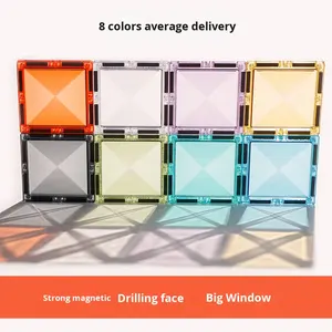 Bloques Magnéticos con Estuche y Múltiples Formas y Opciones de Accesorios para Preescolar y Niños Pequeños - Product Image 2