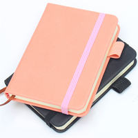 Vente en gros de carnets de poche portables vierges colorés A7