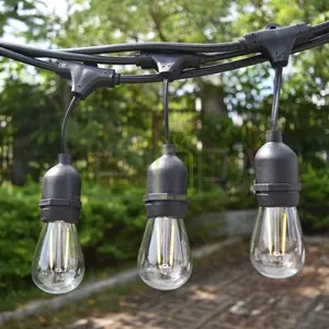 Vườn Ngoài Trời <span class=keywords><strong>Edison</strong></span> Bulb Globe Waterproof Connectable Nối Tiếp Năng Lượng Mặt Trời Led Chuỗi <span class=keywords><strong>Lights</strong></span> Giáng Sinh Ánh Sáng Cho Patio Kỳ Nghỉ Vòng Hoa - Product Image 3