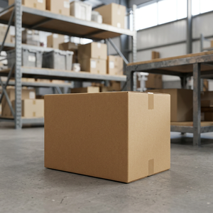 Caja de Envío Ecológica de Cartón Kraft Marrón Corrugado de Doble Pared para Comercio Electrónico, Mudanzas y Uso Industrial - Product Image 2