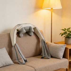 Manta de Masaje para Cuello y Hombros con Terapia de Calor de Temperatura <span class=keywords><strong>Constante</strong></span>, Similar a la Mano Humana, para Aliviar el <span class=keywords><strong>Dolor</strong></span> de Cuello y Hombros - Product Image 1