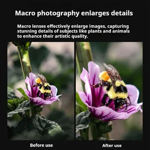 Objectif macro HD <span class=keywords><strong>NEEWER</strong></span> LS-40 43 mm, distance de travail de 5 à 15 cm, filetage de filtre de 49 mm, monture à fixation rapide pour objectifs téléobjectifs - Product Image 6