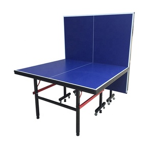 Equipo de Entrenamiento de Tenis de <span class=keywords><strong>Mesa</strong></span> Estándar Más Vendido, Mesas de <span class=keywords><strong>Ping</strong></span> <span class=keywords><strong>Pong</strong></span> Plegables y Móviles con Ruedas, Disponibles en 15 mm, 18 mm y 25 mm, OEM - Product Image 3