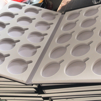 Plateaux de lunettes en cuir PU, 10 pièces de haute qualité, stockage d'objectif optique, étui à fermeture de bouton, livre d'exposition en mousse doublé Eva