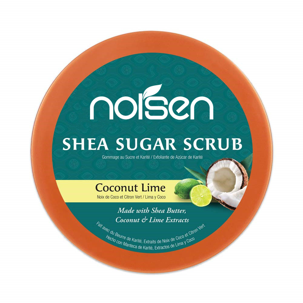 Hot Selling Natural private label organic lightening exfoliating nourishing whitening Shea Butter Sugar Body Scrub