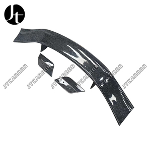 Para <span class=keywords><strong>Aston</strong></span> Martin DBX 2020 2021 <span class=keywords><strong>2022</strong></span> 2023 2024 Real M estilo fibra de carbono coche alerón trasero maletero alerón - Product Image 3