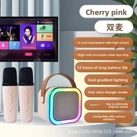 Untuk Combo Speaker-Mic 5.3 dengan IPX7 Tahan Air Terlaris K12OK Model Baru-untuk Karaoke Keluarga di Rumah