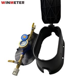 Caisson enterré en SMC/FRP de qualité municipale, avec couvercle de clé inviolable pour fosse à compteur - Product Image 1