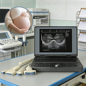 Portabel medis perangkat Ultrasound <span class=keywords><strong>Doppler</strong></span> definisi tinggi, pemindai Ultrasound tubuh manusia tipe Laptop kinerja tinggi - Product Image 1