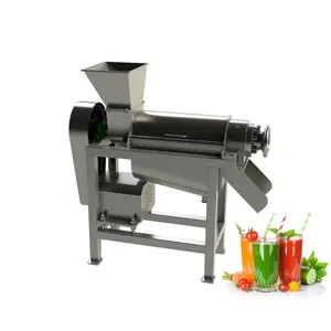 Carrot Beet Pineapple Tomato Mango Cold Press Extract Pulp Pulper Coconut Milk Fruit Juice Extractor Machine