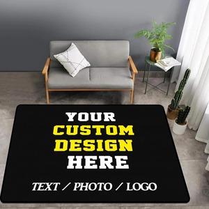 Alfombra Personalizada con Foto, Alfombra con Logotipo, Alfombra Suave Lavable Antideslizante para Sala de Estar, <span class=keywords><strong>Alfombras</strong></span> para Sofá, Dropshipping, Alfombra Personalizada - Product Image 2
