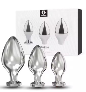 Bouchon anal en acier inoxydable pour adultes, couleur or, jouet <span class=keywords><strong>sexuel</strong></span> pour hommes et femmes, produit <span class=keywords><strong>sexuel</strong></span> anal - Product Image 2
