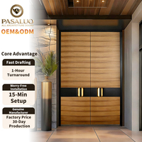 Puertas de Entrada Exteriores de Seguridad para Casas, Diseño Personalizado Preferido por Arquitectos, Modelo 2026 OEM PSL, para Viviendas y Villas