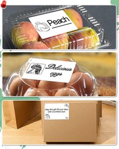 Etiquetas Adhesivas de Papel Térmico Rectangulares Blancas de <span class=keywords><strong>3x2</strong></span> Pulgadas para Uso en Supermercados, Compatibles con Impresoras de Etiquetas Térmicas - Product Image 6