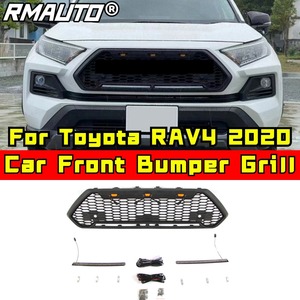 Grille de pare-chocs avant de voiture, grilles de course, calandre pour Toyota RAV4 2020, kit carrosserie, accessoires automobiles - Product Image 2