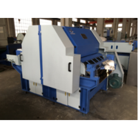 Machine à ouvrir le laine monocylindre pour éliminer les impuretés, les peluches, sortie de fibres moelleuses, compatible avec la ligne de production de cardage