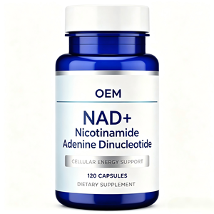 Cápsulas de NAD+ de Marca Privada OEM al por Mayor, Nicotinamida Adenina Dinucleótido, Apoyo para la Energía y la Salud de la Piel para Hombres y Mujeres - Product Image 1