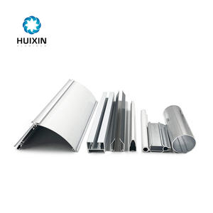 Rivestimento in polvere profilo bianco cieco in alluminio per zebre e rulli tapparelle - Product Image 1