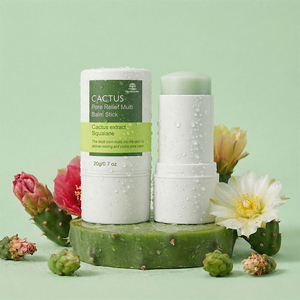 Bálsamo Multiusos OEM de Marca Privada para Alivio de Poros con Cactus, Squalane, Efecto Refrescante y Desinflamatorio, <span class=keywords><strong>Hidratante</strong></span> Facial, Control de Grasa, Venta al por Mayor 20g - Product Image 1