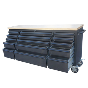 72 Inch 15 Ngăn Kéo Công Cụ Màu Đen Ngực/Công Cụ Tủ - Product Image 5