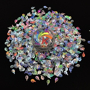 Paillettes en vrac pour nail art, formes <span class=keywords><strong>de</strong></span> Noël, paillettes épaisses, flèche <span class=keywords><strong>de</strong></span> <span class=keywords><strong>Cupidon</strong></span>, dollars, poisson, ballon, squelette - Product Image 5