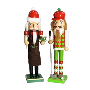 Đồ Thủ Công Bằng Gỗ Nutcracker 38Cm Đồ Trang Trí Giáng Sinh Quà Tặng Đồ Chơi Bàn Bàn Trưng Bày Trang Trí Nutcracker Búp Bê - Product Image 1