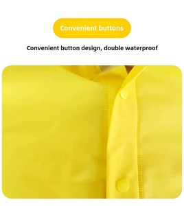 <span class=keywords><strong>Chubasquero</strong></span> personalizado para niños, Poncho para estudiantes de escuela primaria, Jersey, diseño <span class=keywords><strong>sin</strong></span> <span class=keywords><strong>mangas</strong></span>, Poncho para niños impreso personalizado - Product Image 3