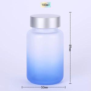 Botella de Vidrio Esmerilado de Boca Ancha de 60 ml, 100 ml, 120 ml, 150 ml para Vitaminas, Gomitas, Colágeno, Suplementos en Tabletas, Cápsulas - Product Image 6