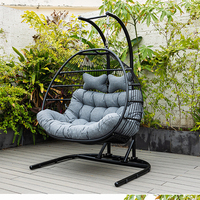 Lit à Balançoire Suspendu de Luxe Canapé Canopy Zero Gravity Hamac Chaise pour Balcon Jardin OEM Service Personnalisé