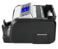 Mesin Hitung Uang Henry Business Grade HL-P89 dengan Printer, Penghitung Nilai Campuran CAD USD GBP MXN, Pengenalan Otomatis, 1000 Pcs/menit, 300 Pcs