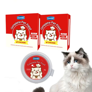 OEM Aliments pour chats en boîte humide Friandises pour chats Aliments en boîte 50g Poulet Chat en boîte Usine - Product Image 2