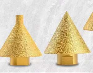 高品质10/38/50毫米真空钎焊金刚石斜角芯斜角钻头埋头钻头 - Product Image 3