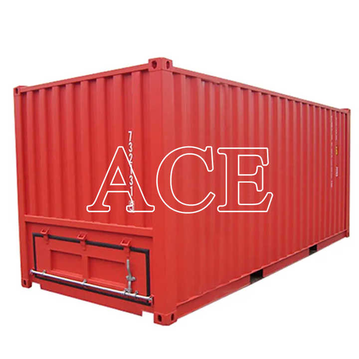 Top Loading Front Unloading Steel Floor 20ft Dry Cargo Container