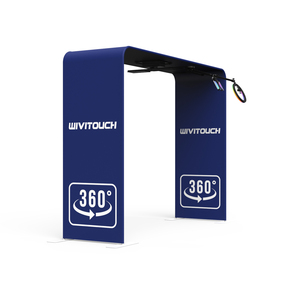 Ảnh gian hàng nhà sản xuất 360 <span class=keywords><strong>video</strong></span> gian hàng Powered bởi pin làm việc với điện thoại thông minh iPad DSLR Máy ảnh 360 photobooth máy - Product Image 5