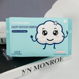 Mềm Dùng Một Lần Mô Ướt Hộp Tinh Khiết Bông Mặt Mô 3 Ply Thấm Giấy Cho Bé Và Nhà Sử Dụng Tay Và Khuôn Mặt Làm Sạch - Product Image 3