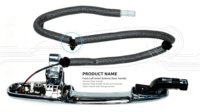 Poignée de porte extérieure intelligente avant gauche finition chromée pour Mazda M8 CX7 M6, poignée de tirage de porte extérieure à entrée sans clé