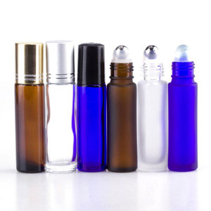 Oferta Especial: Botella de Vidrio para Perfume de 10 ml, Botella Roll-on de Alta Calidad, Botella Vacía Esmerilada Color Ámbar, Botella para Aceites Esenciales - Product Image 6