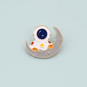 Botones de Traje Duraderos, Insignias Suaves, Insignias de Solapa de Enfermera, Astronauta, Espacial, Interestelar - Product Image 6