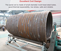 Chaudière industrielle à mazout thermique biomasse YGW2800, conception verticale basse pression, fonctionnement entièrement automatique, vente directe fabricant