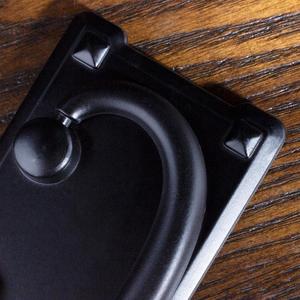 Đồ nội thất cổ điển kim loại kéo hợp kim kẽm đen & Antique Bronze xử lý vuông kéo cho tủ, ngăn kéo, tủ, tủ quần áo - Product Image 6