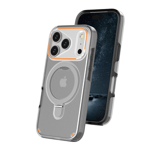 Mới Đến Điện Thoại Di Động Trường Hợp Đối Với <span class=keywords><strong>iPhone</strong></span> 14 15 16 17 Pro Max Chống Sốc Pha Lê Rõ Ràng Minh Bạch Magnetic Bìa Trường Hợp Với Đứng - Product Image 1
